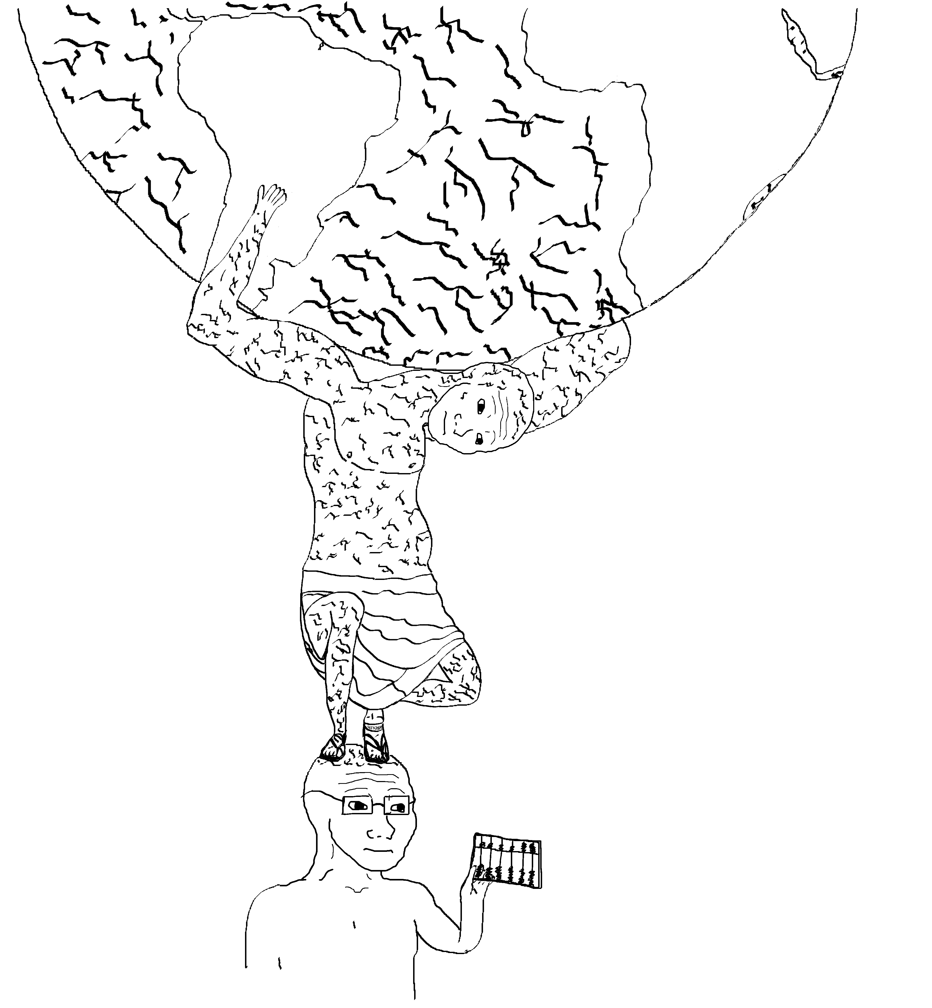 Wojak big atlas brain — Wojak meme