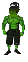 Pepe rich pianna standing — Pepe meme