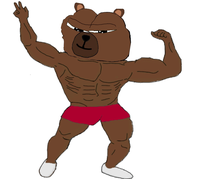 Bobo flexing — Bobo meme