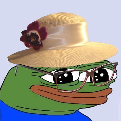 Pepe nice grandma hat — Pepe meme