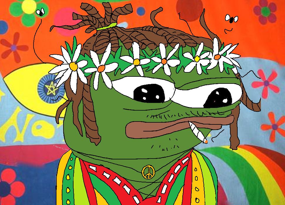 Pepe hippie — Pepe meme