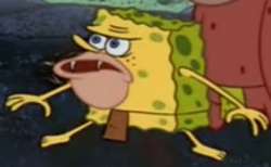 Spongegar meme template — Templates meme