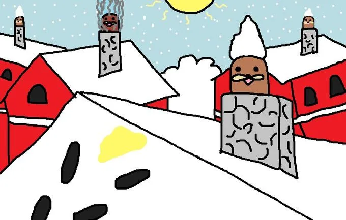 Gondola winter — Reaction meme