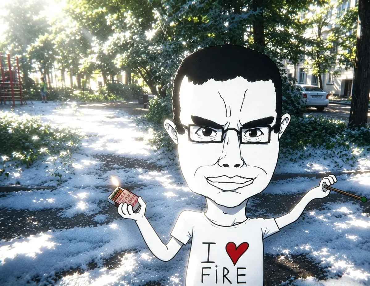 Fire — Wojak meme