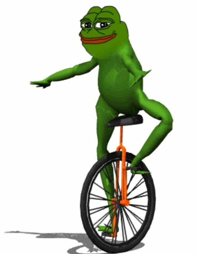 Pepe here come dat boi — Pepe meme