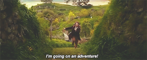 I’m Going On An Adventure! — Reaction meme