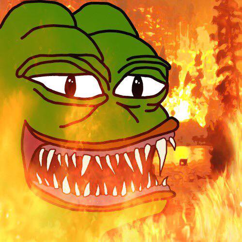 Pepe serpent hell — Pepe meme