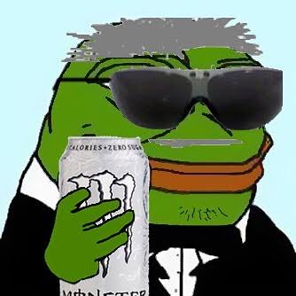 Pepe boomer hair glasses monster — Pepe meme
