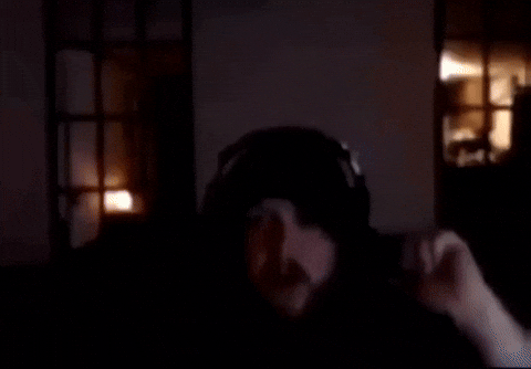 Man Shocked at What's on the Screen — Reaction meme