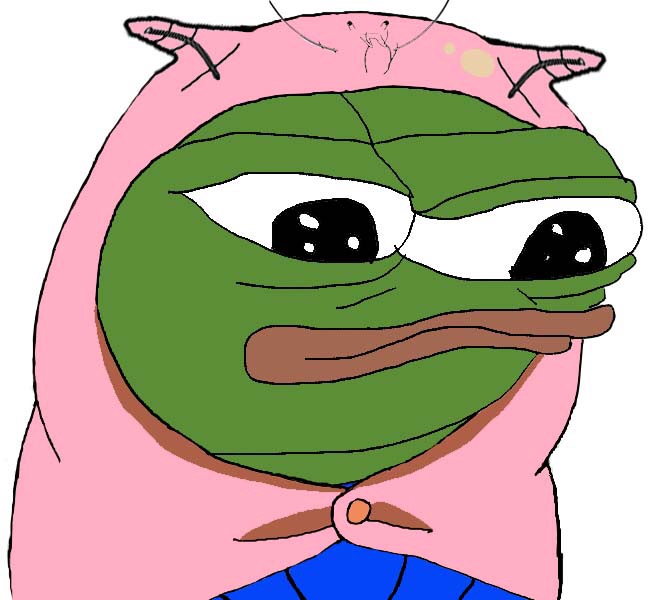 Pepe shrimp costume — Pepe meme