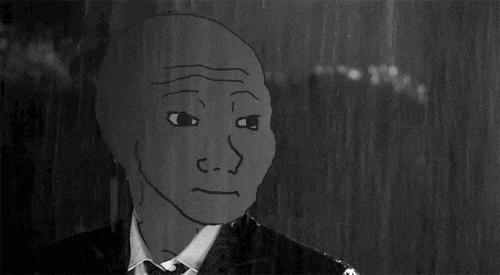 Wojak raining — Wojak meme