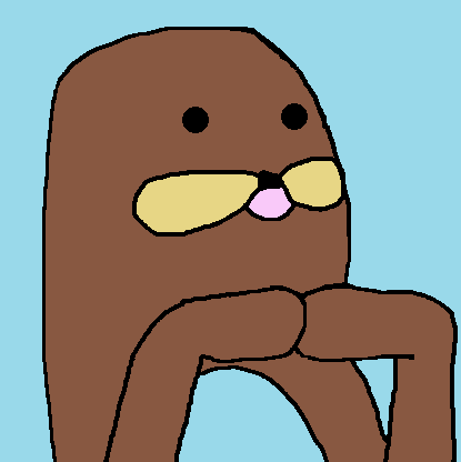 Spurdo legs thinking face — Reaction meme