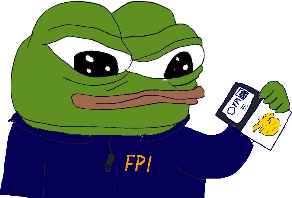 Pepe federal pepe investigator — Pepe meme