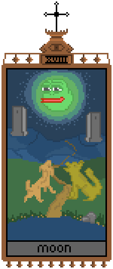 Moon Pepe — Pepe meme