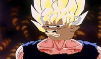 Bobo super saiyan face — Bobo meme