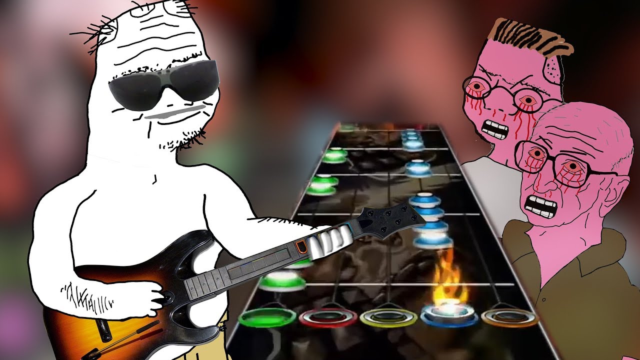 Boomer winning guitar hear zoomers mad — Boomer meme