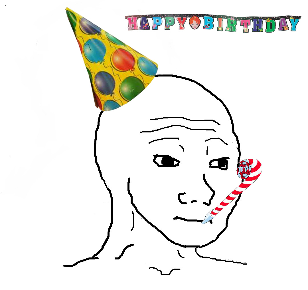 Wojak happy birthday — Wojak meme