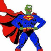 Pepe is superman — Pepe meme