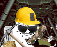 Zoomer bear attack boomer mining — Zoomer meme