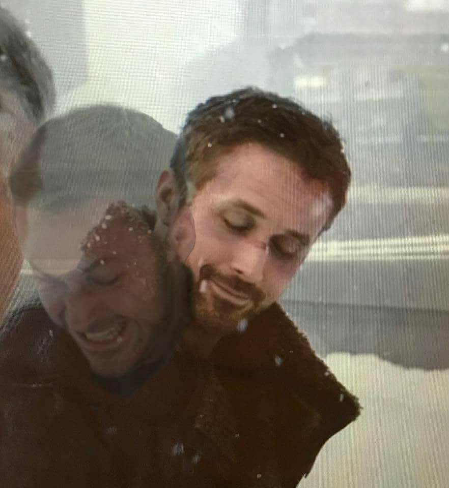 Angry amused bladerunner gosling — Reaction meme