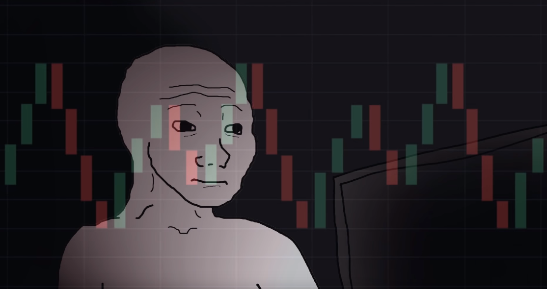 Wojak sideways market — Wojak meme