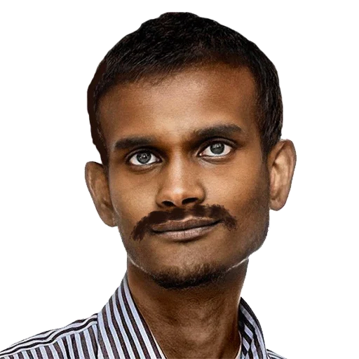 Moustache photo Jeet Degen sticker — Sticker Packs meme