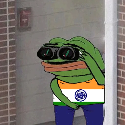 Binoculars in city Jeet Degen sticker — Sticker Packs meme