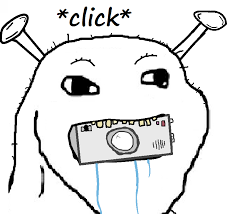 Brainlet camera mouth — Brainlet meme