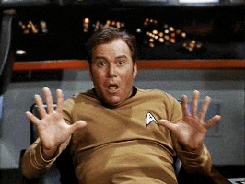 Shocked Kirk — Reaction meme