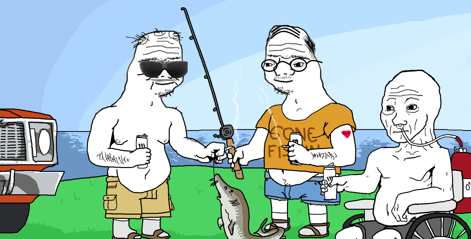 Boomer crew fishing — Boomer meme