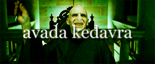 Voldemort Avada Kedavra — Reaction meme