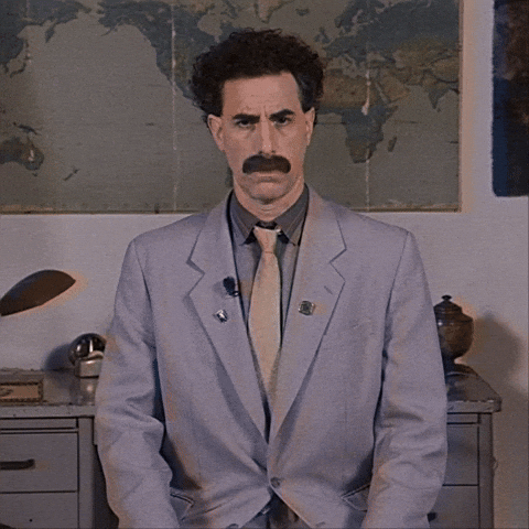 Borat Nodding — Reaction meme