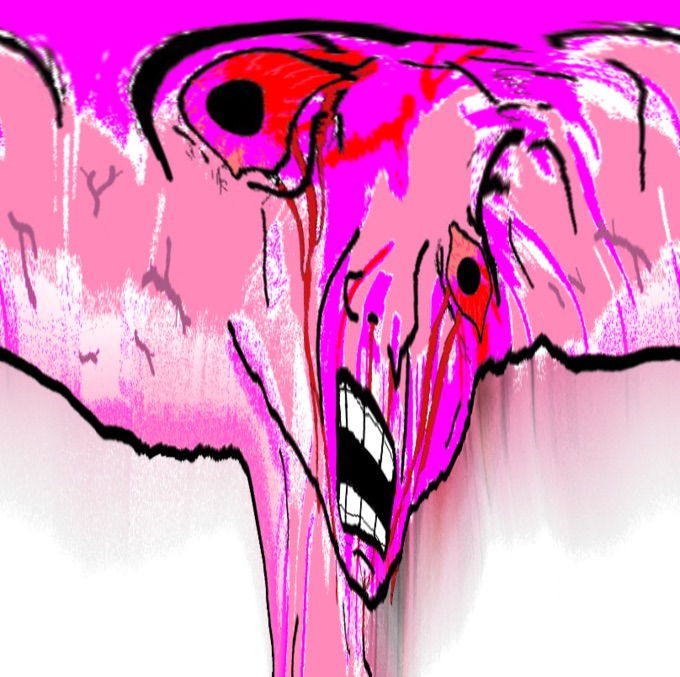 Pink wojak mushroom cloud — Wojak meme