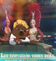 Bobo playing craps in casino — Bobo meme