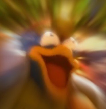 Happy puppet duck — Reaction meme
