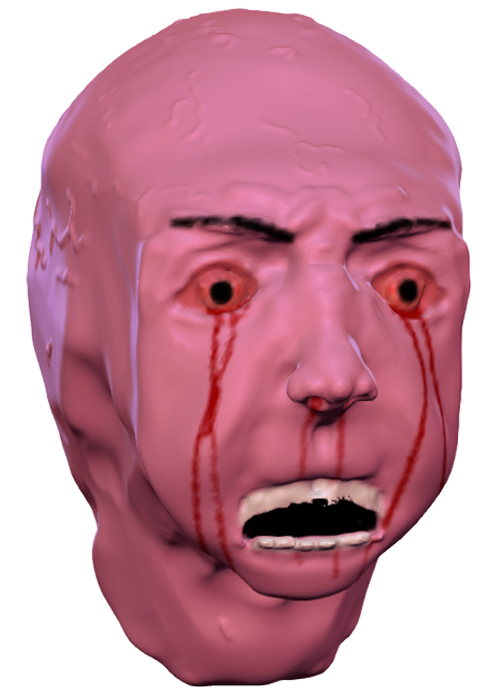 Pink wojak 3d computer generated — Wojak meme