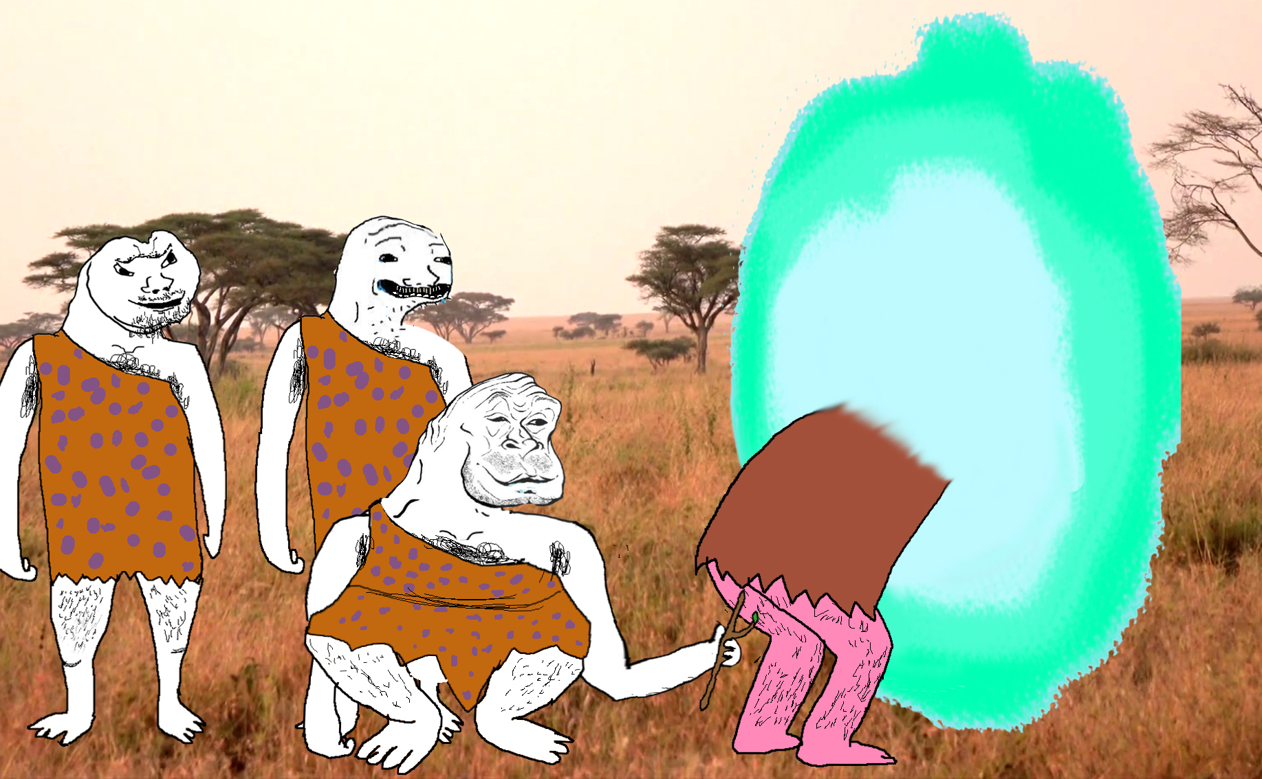 Brainlet grugs portal — Brainlet meme