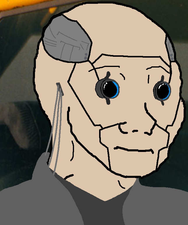 Wojak androide tan skin — Wojak meme