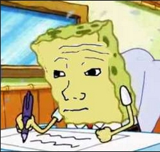 Wojak spongebob face — Wojak meme