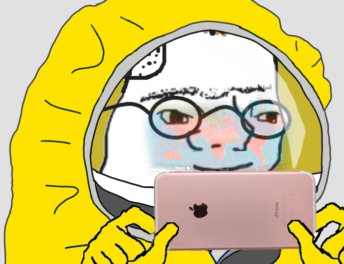 Zoomer hazmat suit — Zoomer meme