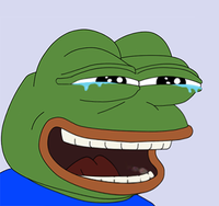 Pepe laughing high quality — Pepe meme