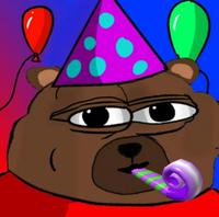 Bobo party hat balloons — Bobo meme