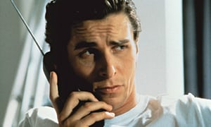 Bateman on phone home — Reaction meme