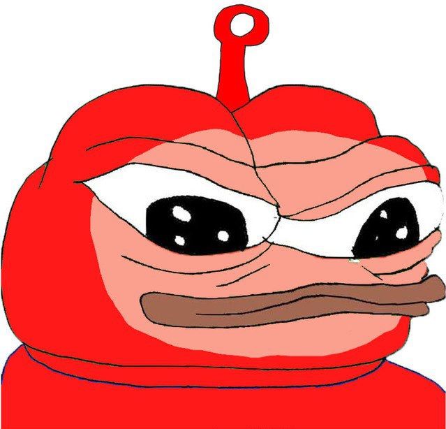 Pepe red teletubby — Pepe meme