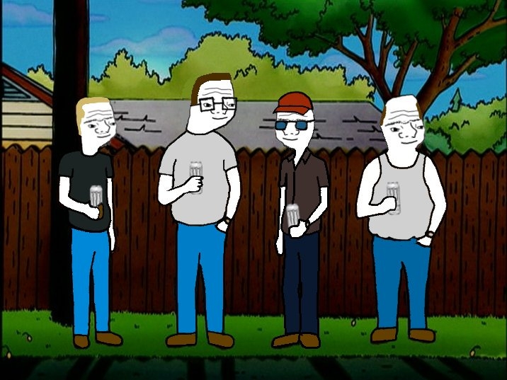 Boomer king of the hill — Boomer meme