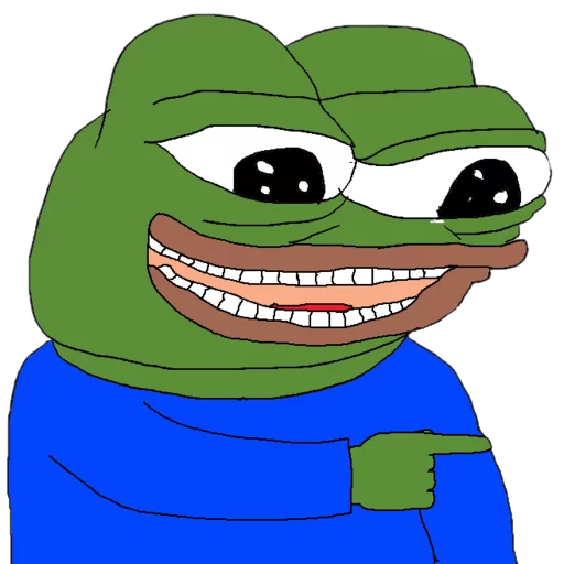 Braces smile Frog Friends sticker — Sticker Packs meme