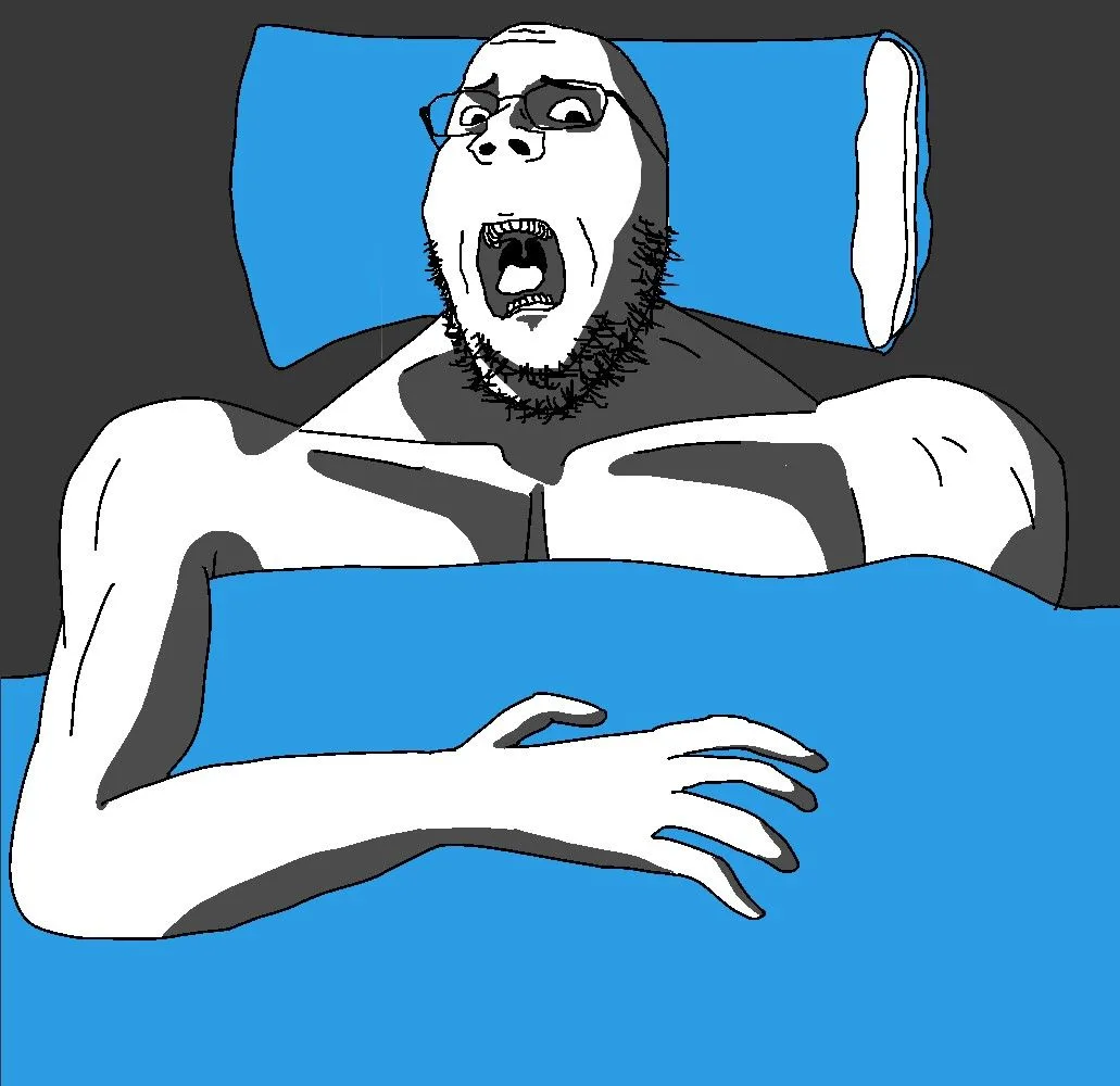 Nightmare — Wojak meme