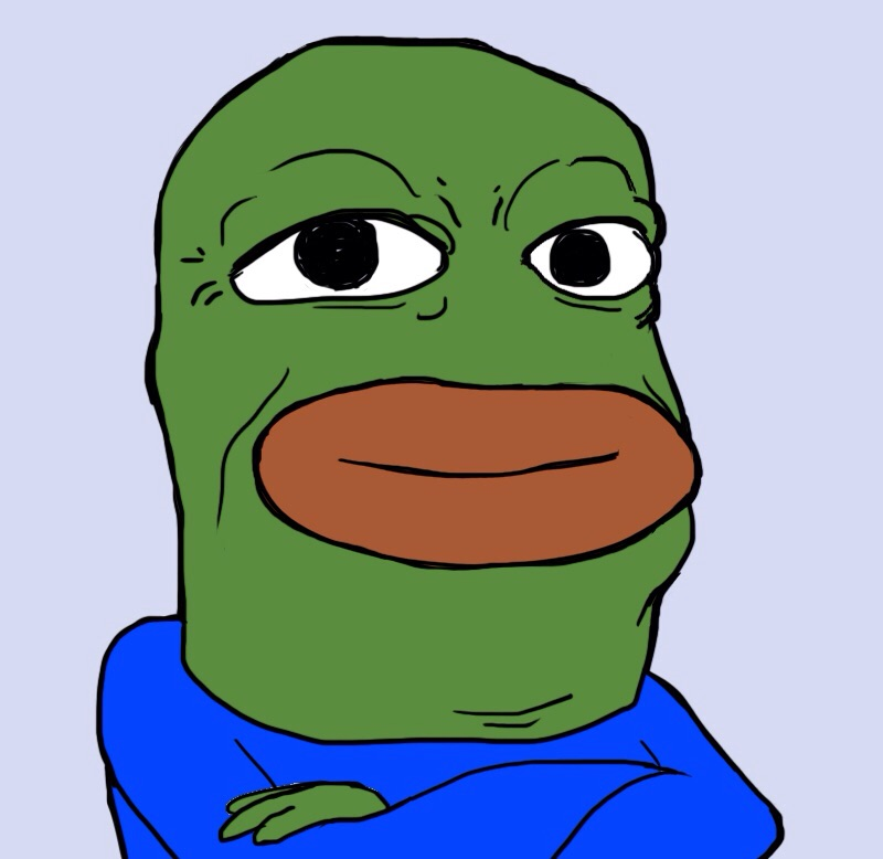 Pepe big lips eyes — Pepe meme