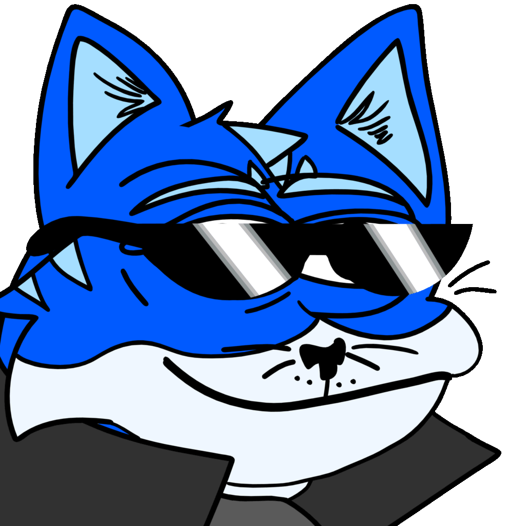 Toshi cat giving you a wink — $TOSHI meme