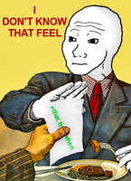 Wojak doesnt know feel — Wojak meme